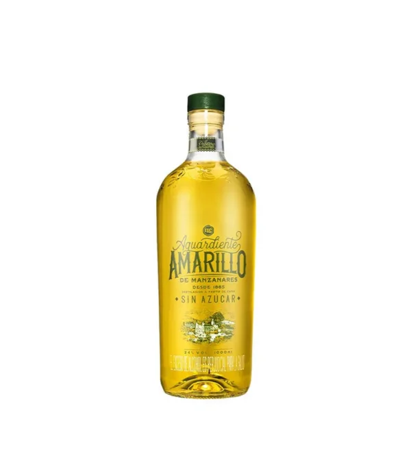 Aguardiente Amarillo de Manzanares Litro - 1000ml Aguardiente Amarillo de Manzanares Litro - 1000ml