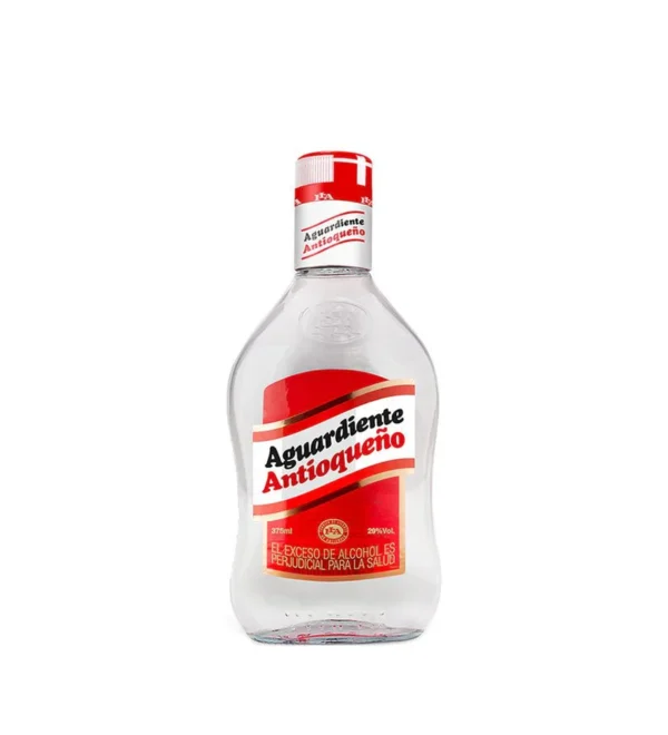 Aguardiente Antioqueño Tapa Roja Media - 375ml Aguardiente Antioqueño Tapa Roja Media - 375ml