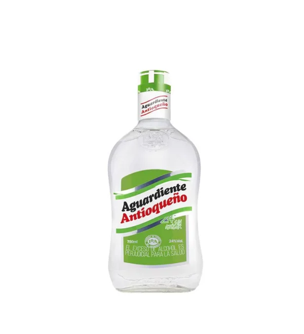 Aguardiente Antioqueño Tapa Verde Botella - 750ml Aguardiente Antioqueño Tapa Verde Botella - 750ml