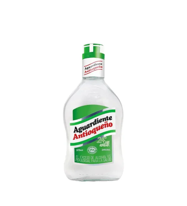 Aguardiente Antioqueño Tapa Verde Media - 375ml Aguardiente Antioqueño Tapa Verde Media - 375ml