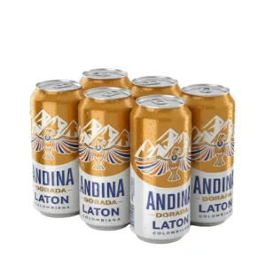 6 Pack Cerveza Andina Latón - 473cc